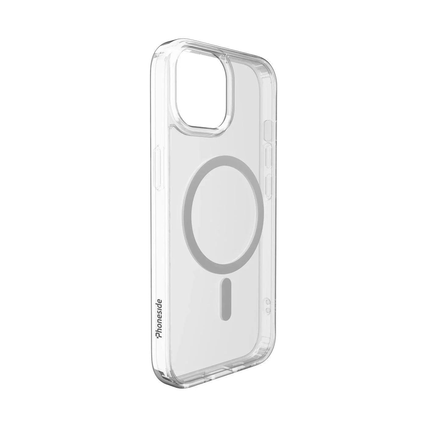 Phoneside Clearcase - Coque Transparente TPU - iPhone 15/Plus/Pro/Max - Phoneside