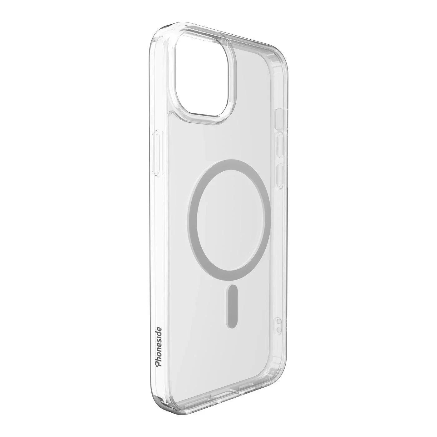 Phoneside Clearcase - Coque Transparente TPU - iPhone 15/Plus/Pro/Max - Phoneside