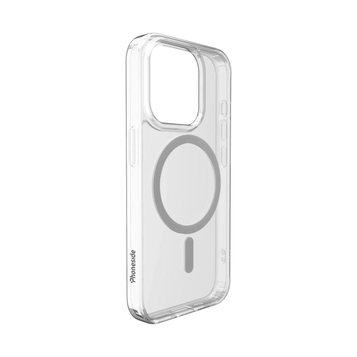 Phoneside Clearcase - Coque Transparente TPU - iPhone 15/Plus/Pro/Max - Phoneside