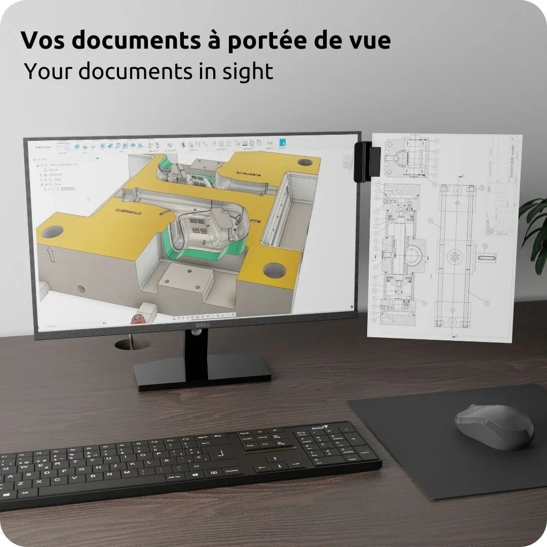 Paperclip - Support de papier clipsable