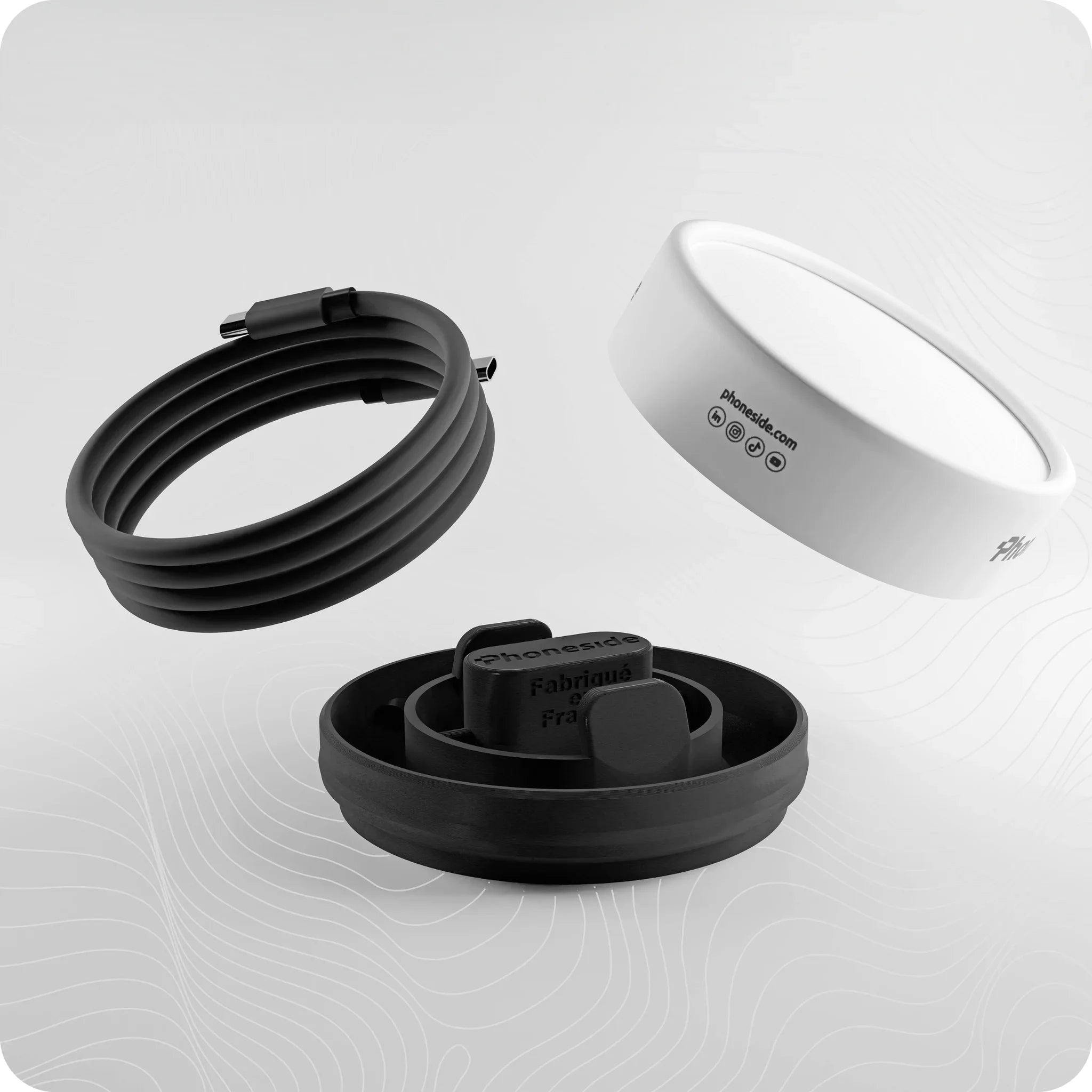 Packaging Transformable en Support de Smartphone (Pour Câble Magline)