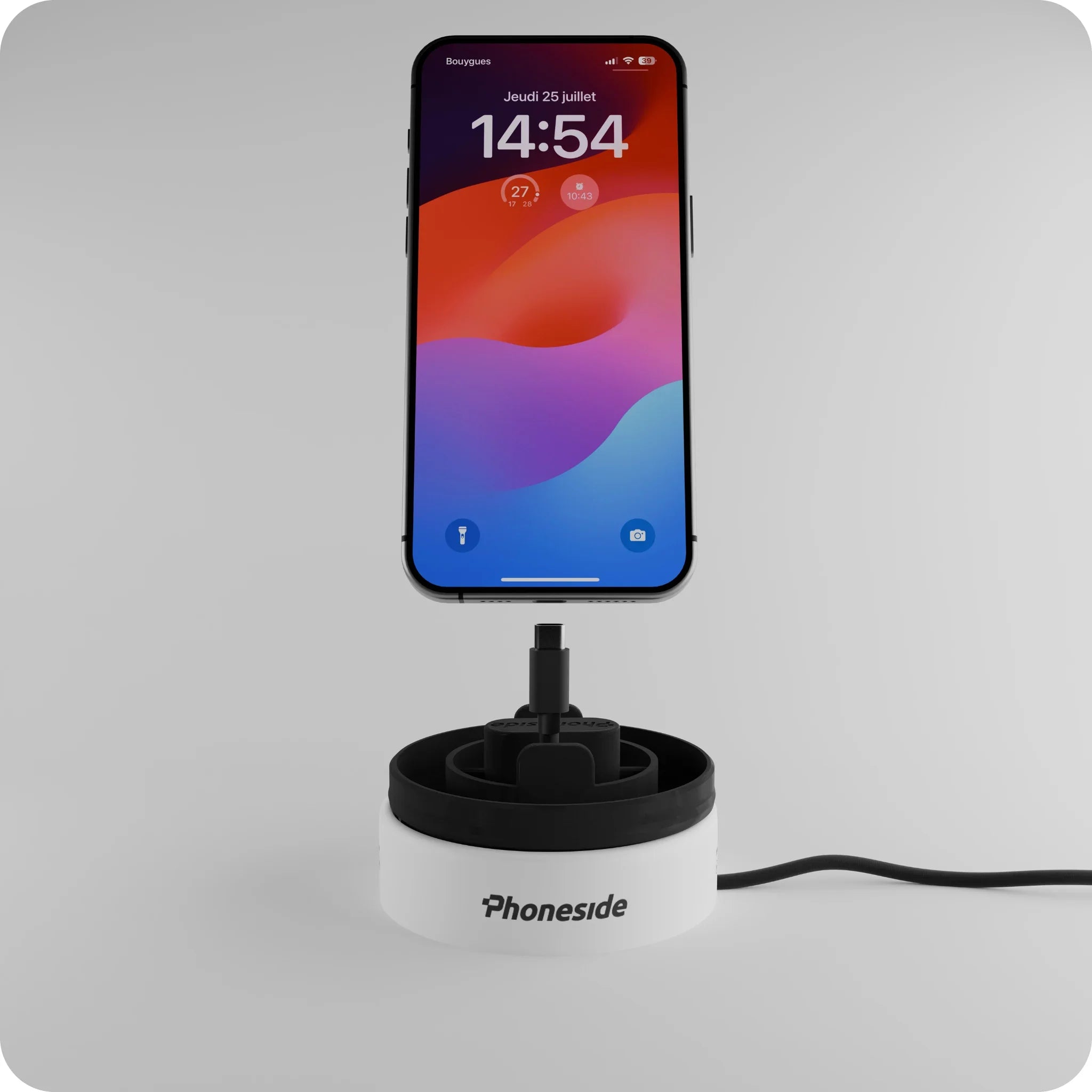 Packaging Transformable en Support de Smartphone (Pour Câble Magline)