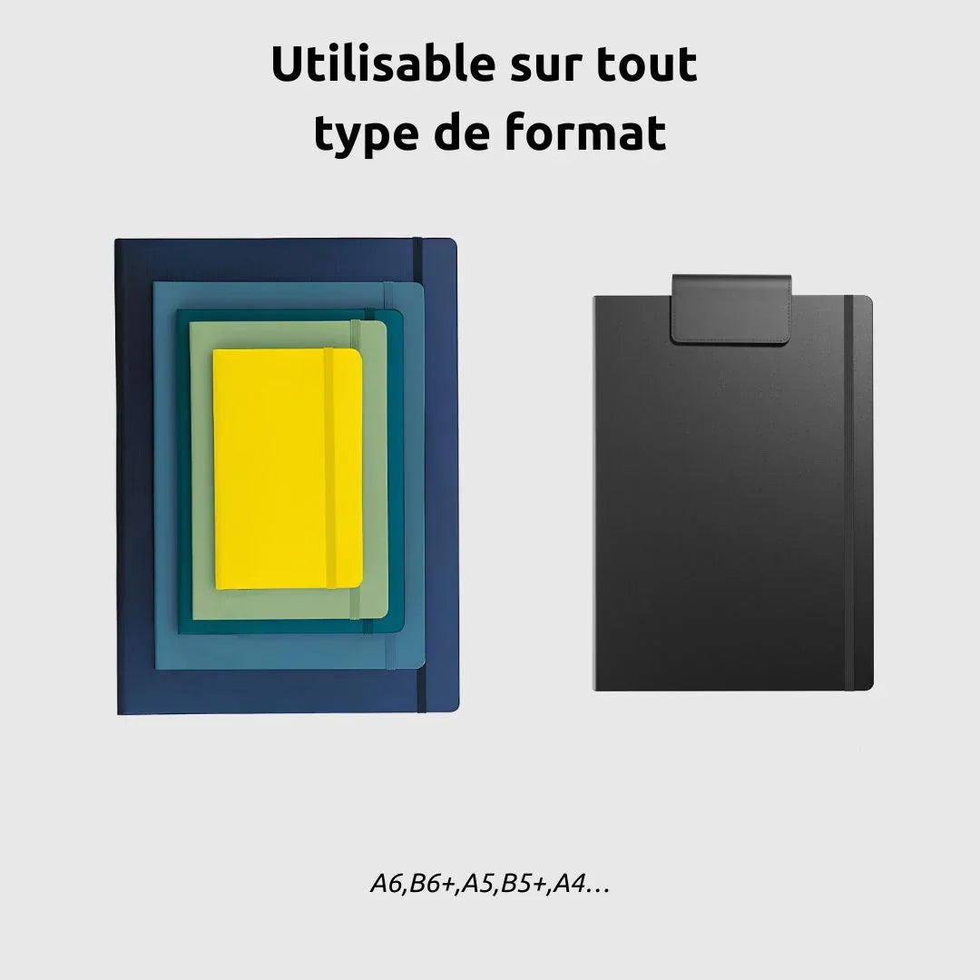 Phoneside Note - Support de smartphone pour carnet et cahier.