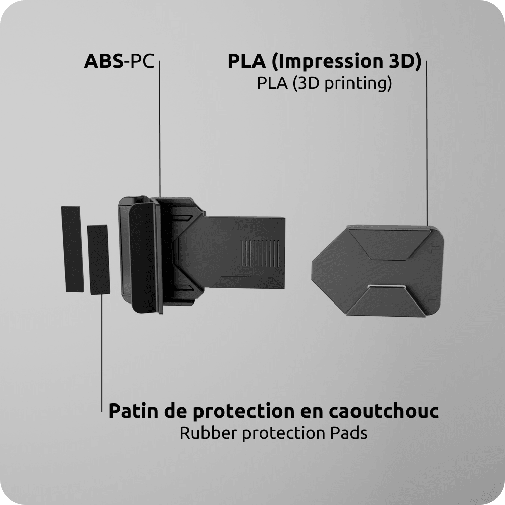 Paper Clip - Support de papier clipsable - Phoneside
