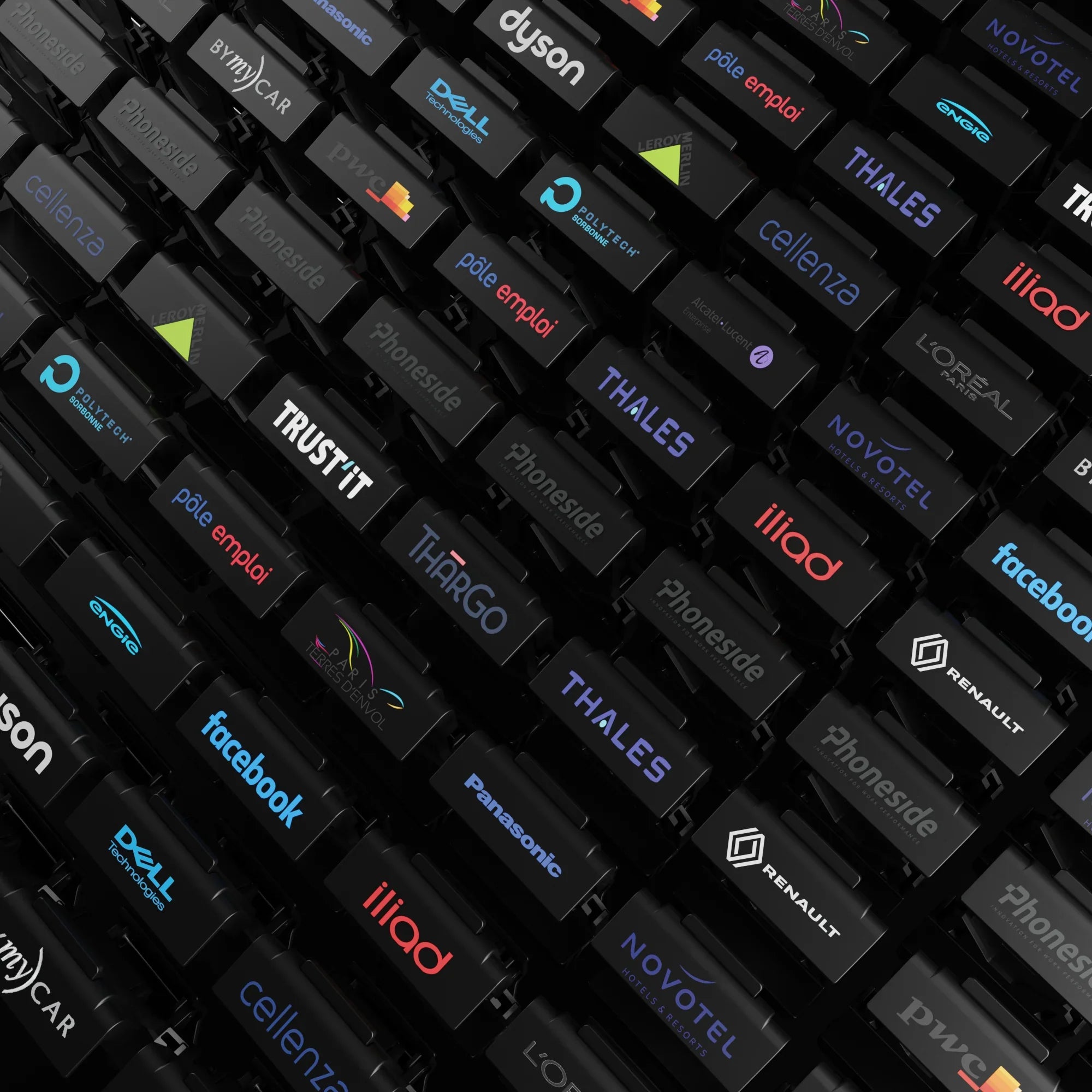 Marquage Logo multi-couleurs (Phoneside One)