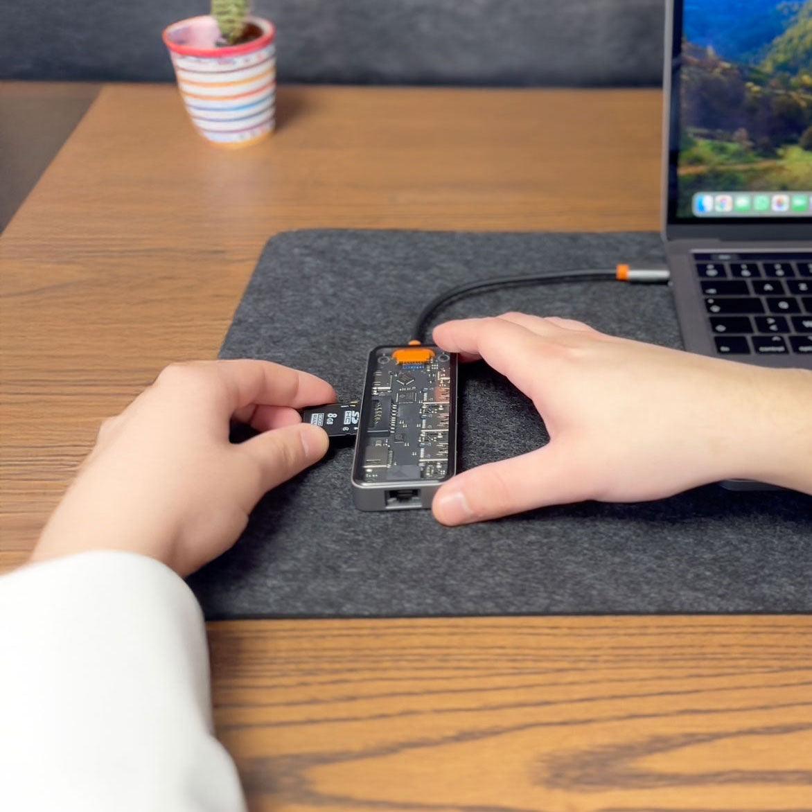 Hubline - Adaptateur multiport USB-C 7-en-1