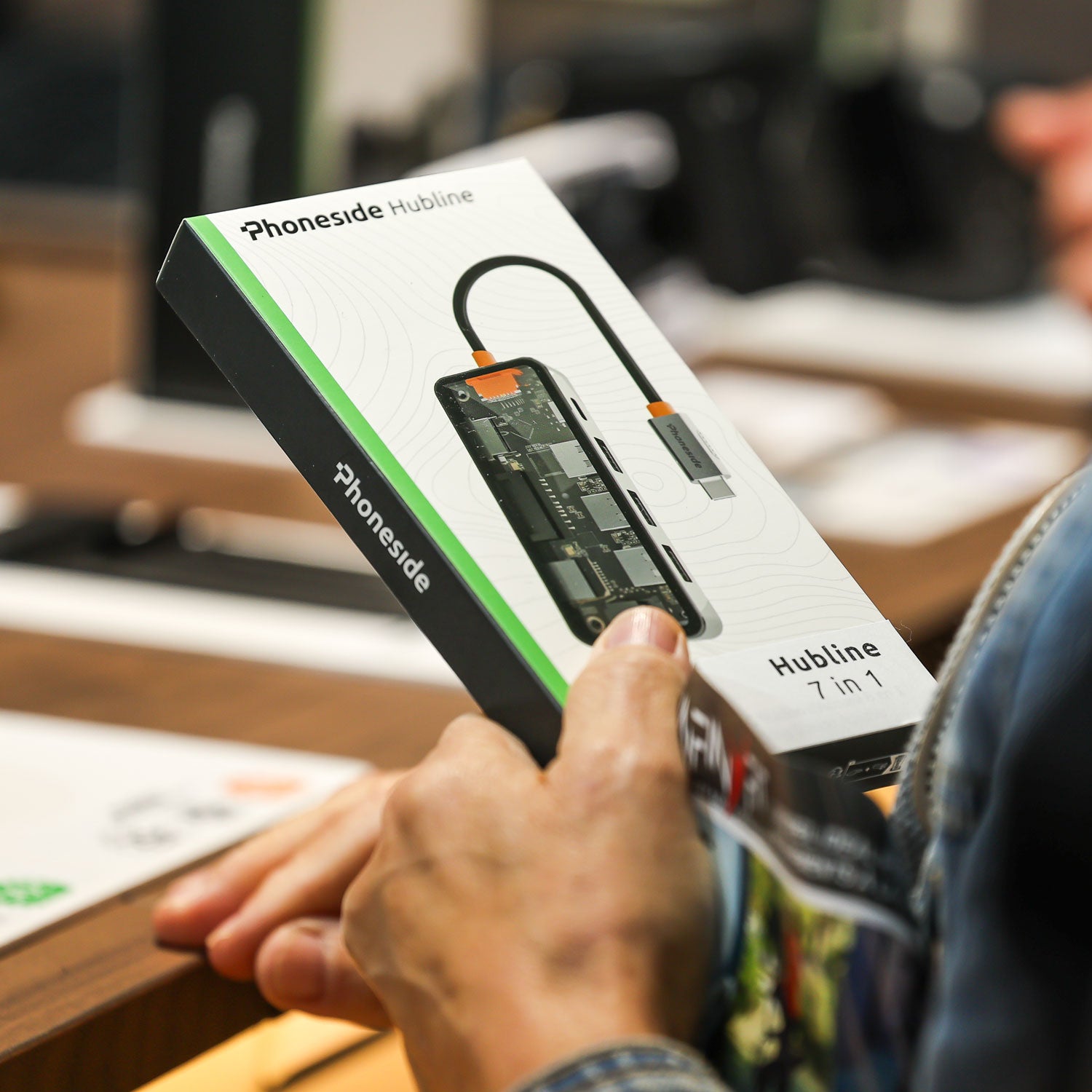 Hubline - Adaptateur multiport USB-C 7-en-1