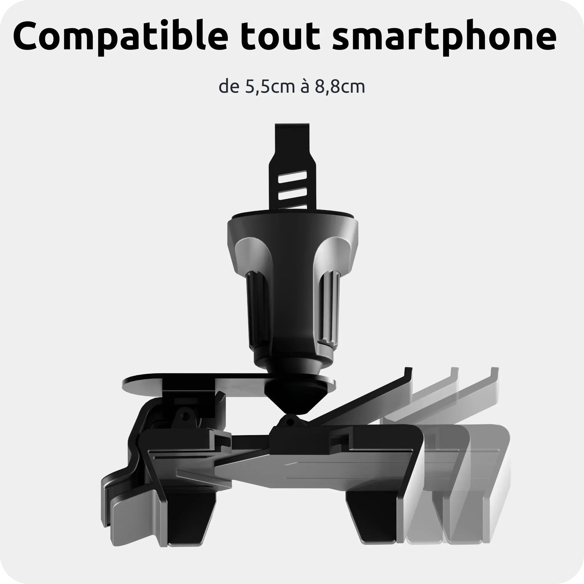 Kit Carclip - Support de téléphone pour voiture