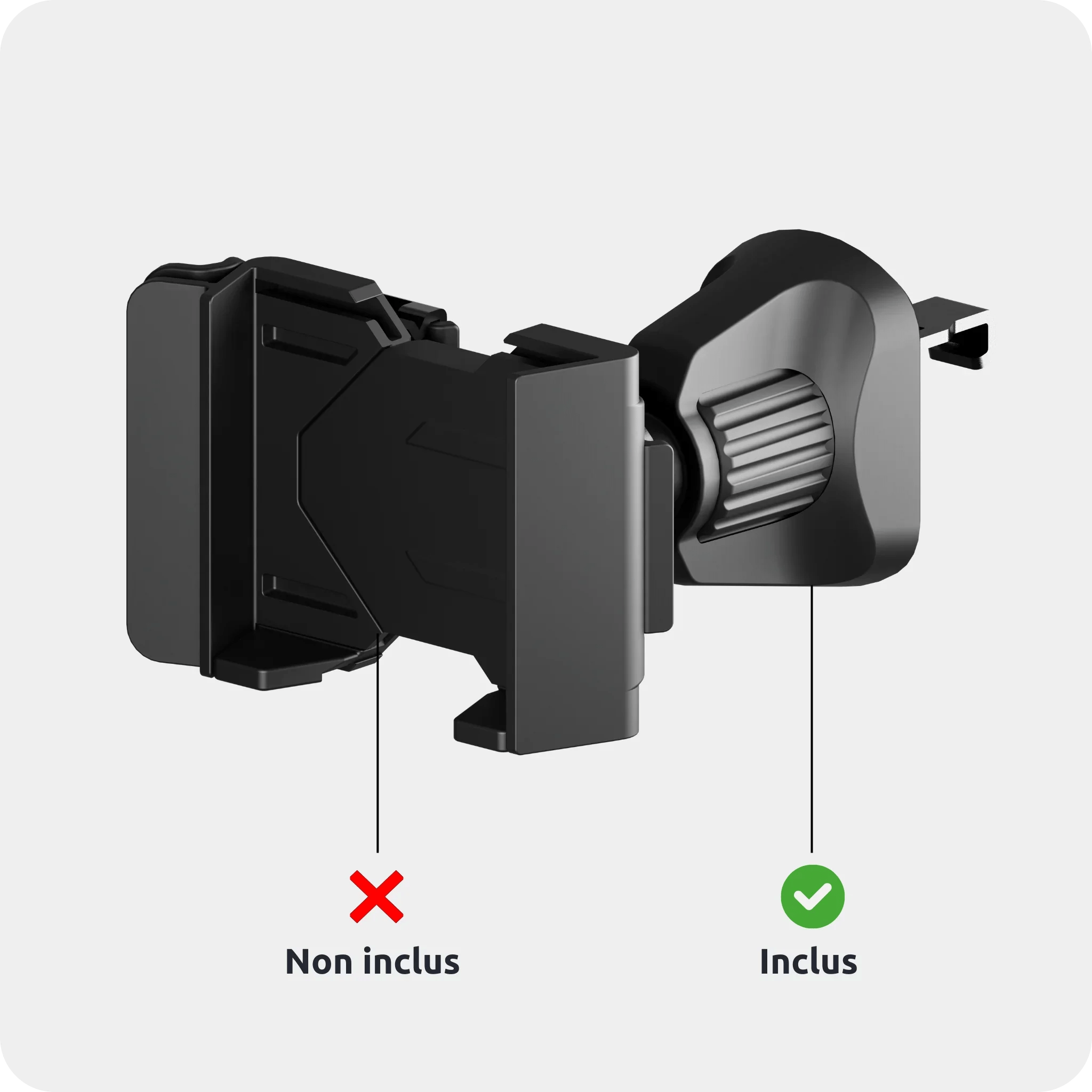 Extension Carclip pour Phoneside One