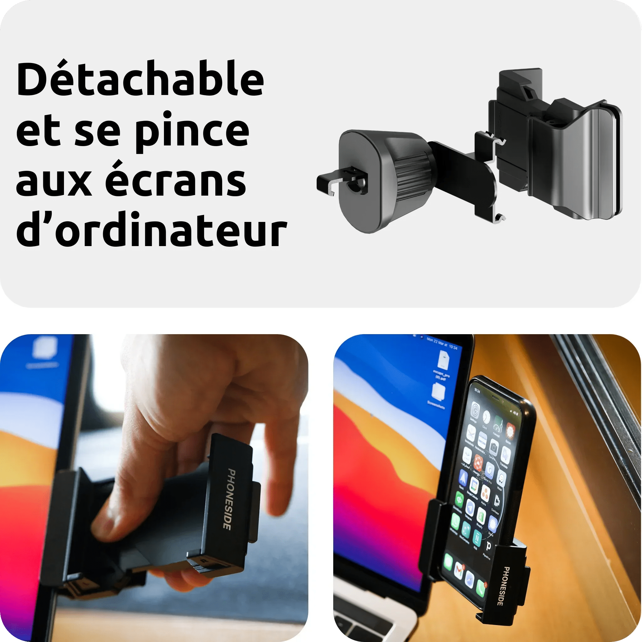 Extension Carclip pour Phoneside One
