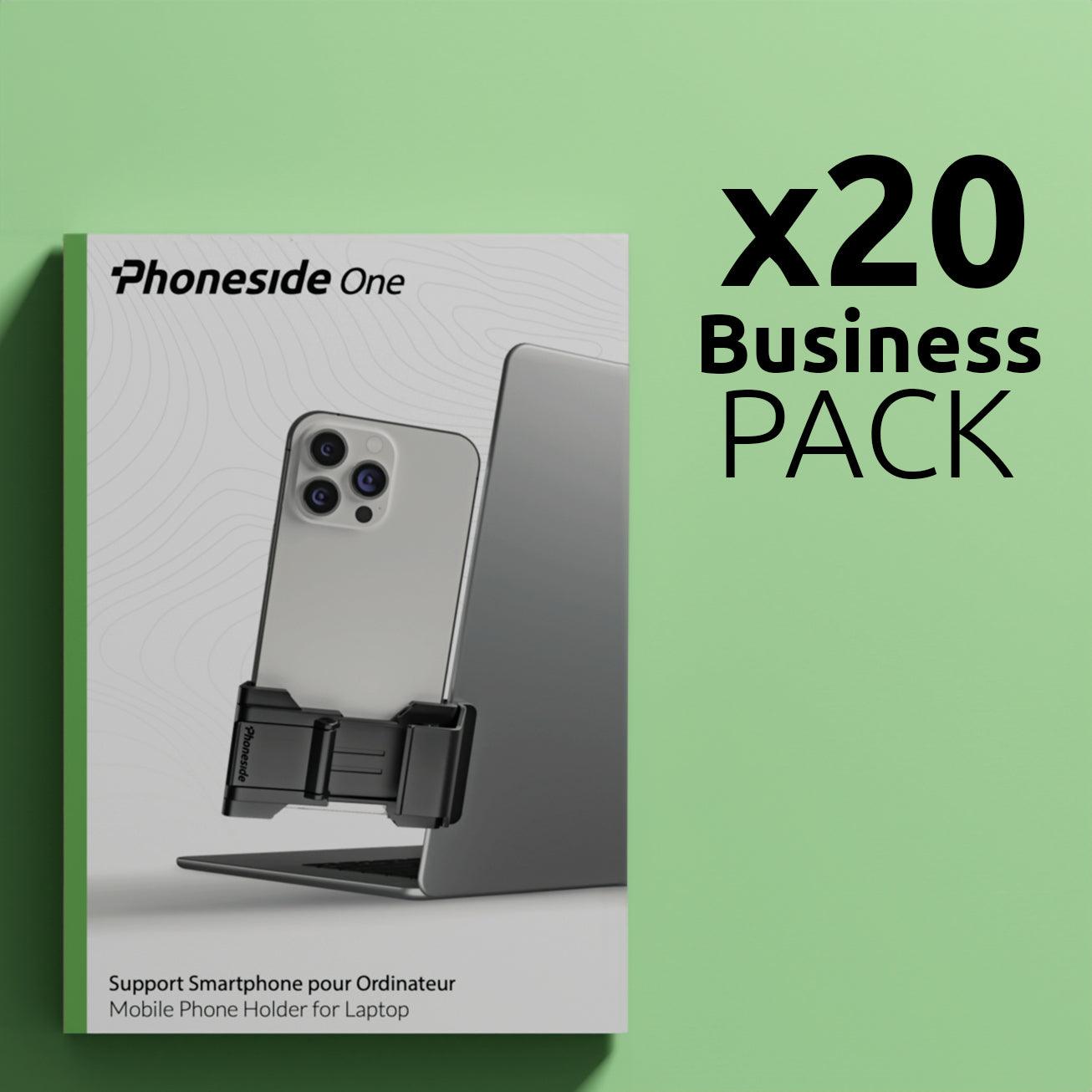 PACK Business x20 Phoneside One Noir - Phoneside