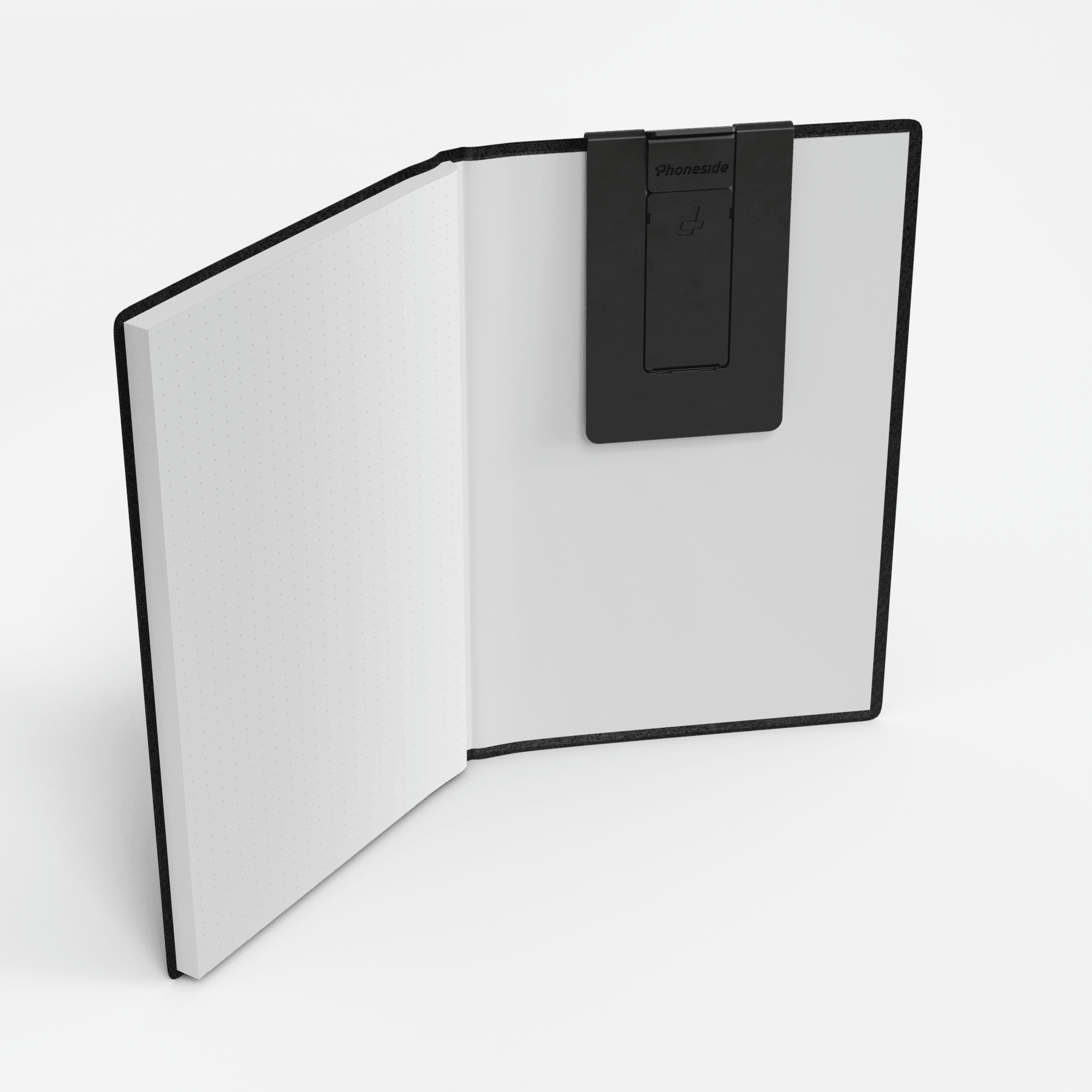 Phoneside Note - Support de smartphone pour cahier et bloc-notes - Phoneside