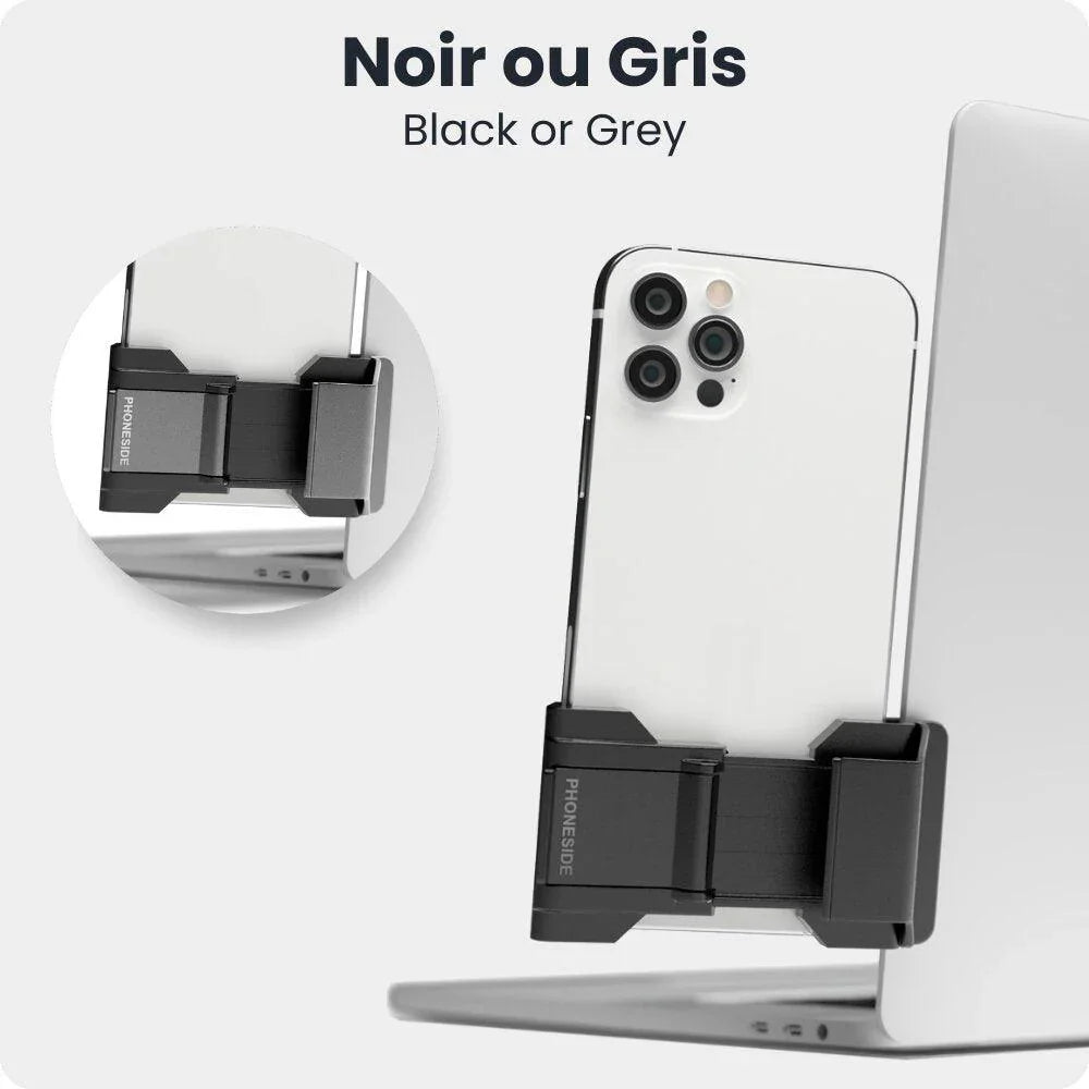 PHONESIDE - Support de téléphone portable pour ordinateur - Makagency