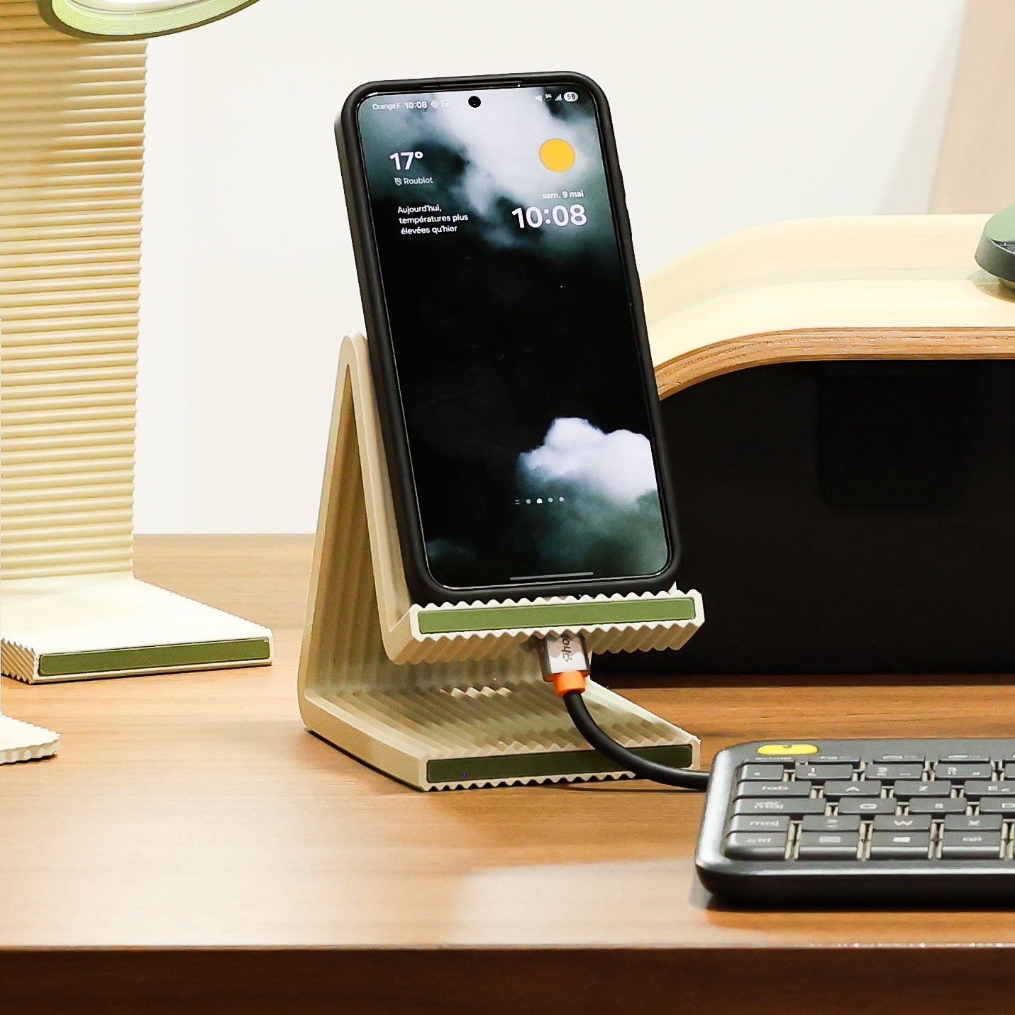 Terra Stand - Support téléphone bureau