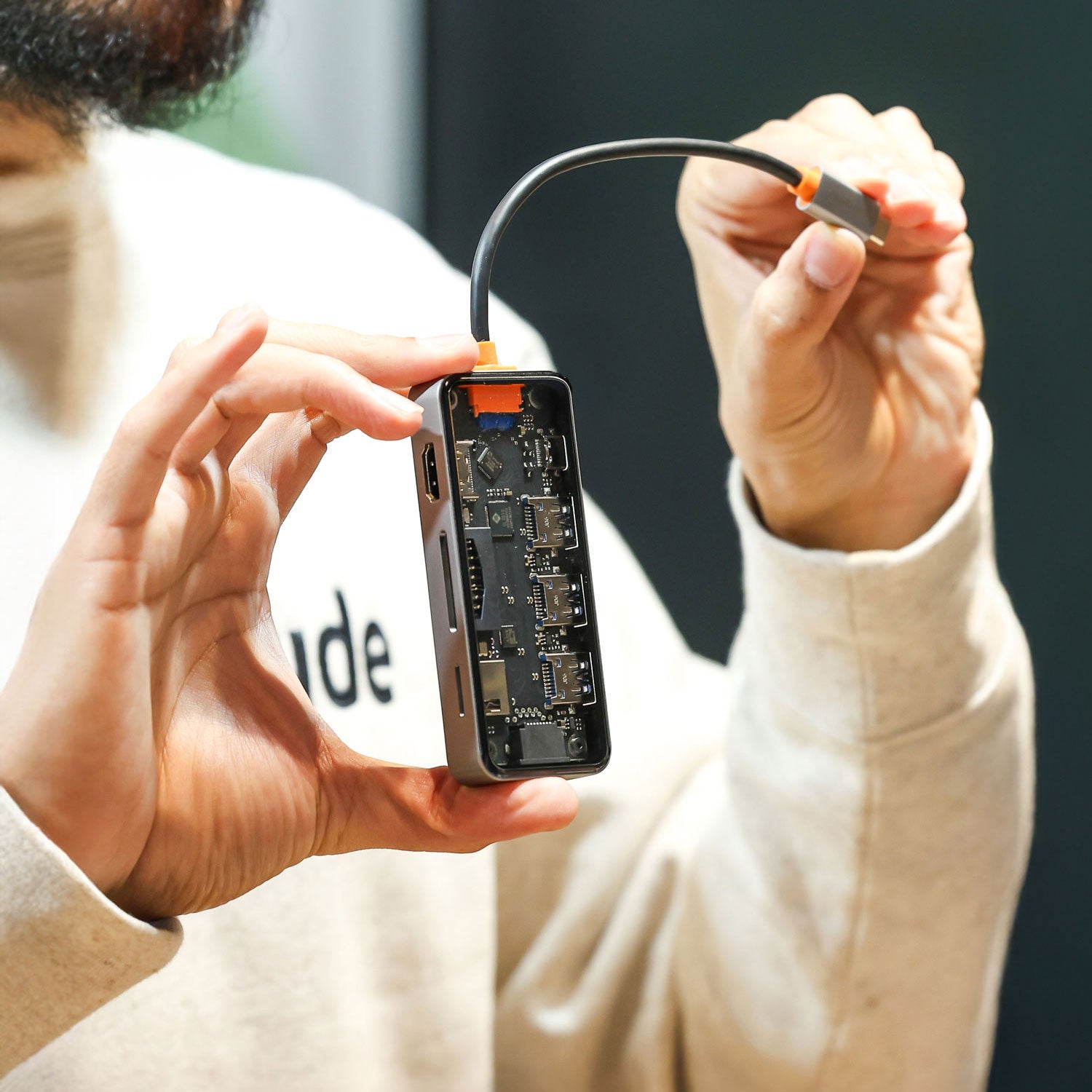 Hubline - Adaptateur multiport USB-C 7-en-1