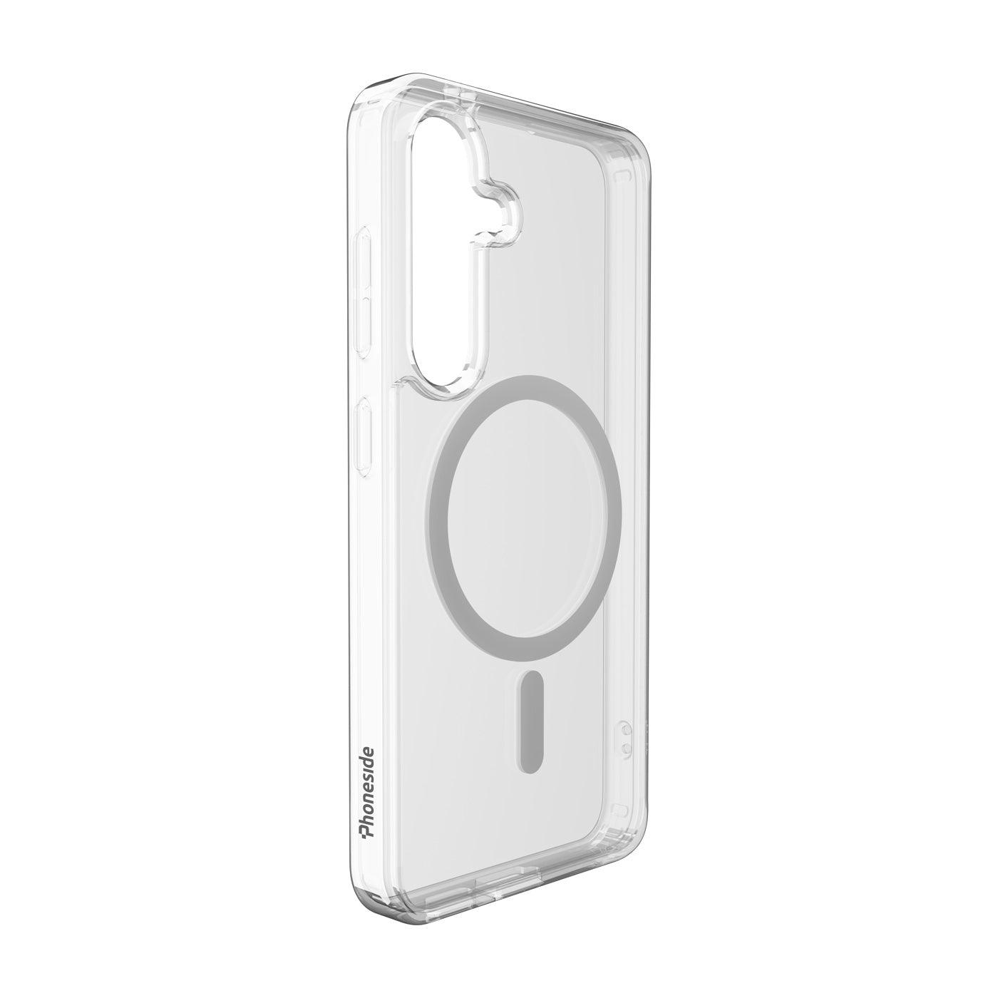 Phoneside Clearcase - Coque Transparente TPU - Samsung S24/Plus/Ultra - Phoneside