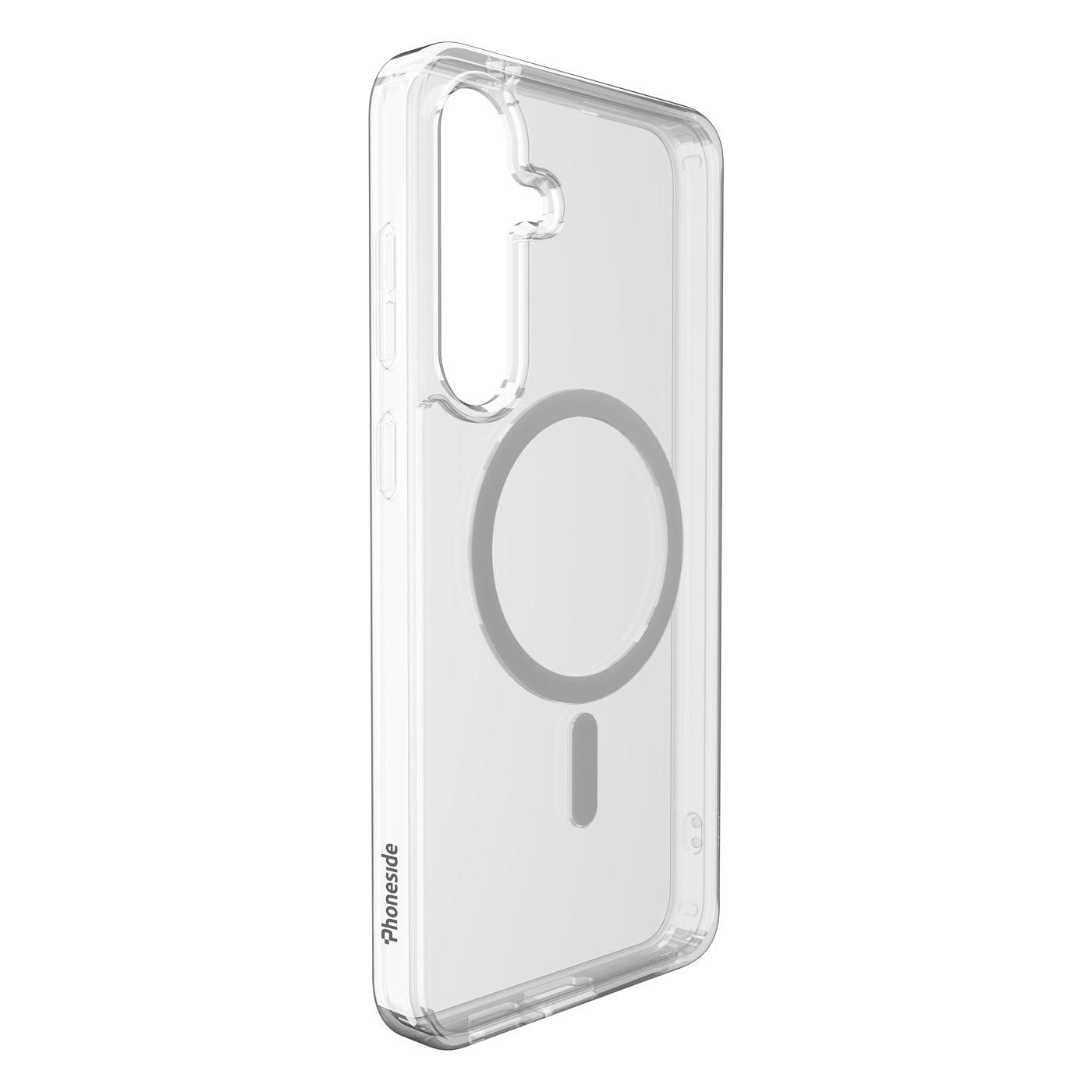 Phoneside Clearcase - Coque Transparente TPU - Samsung S24/Plus/Ultra - Phoneside