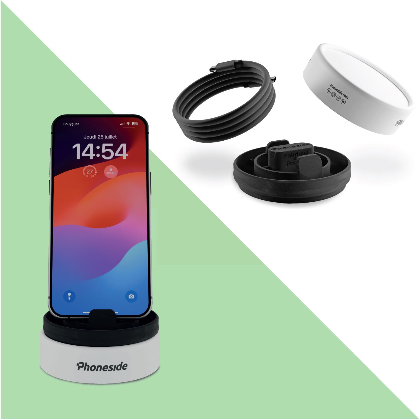 Packaging Malin : Devient Support pour Smartphone