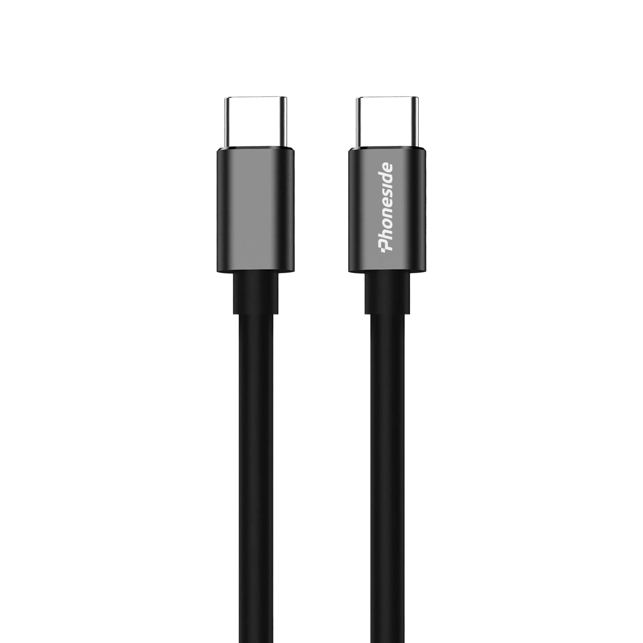 Phoneside Pocketline - Câble court USB-C vers USB-C (30cm)
