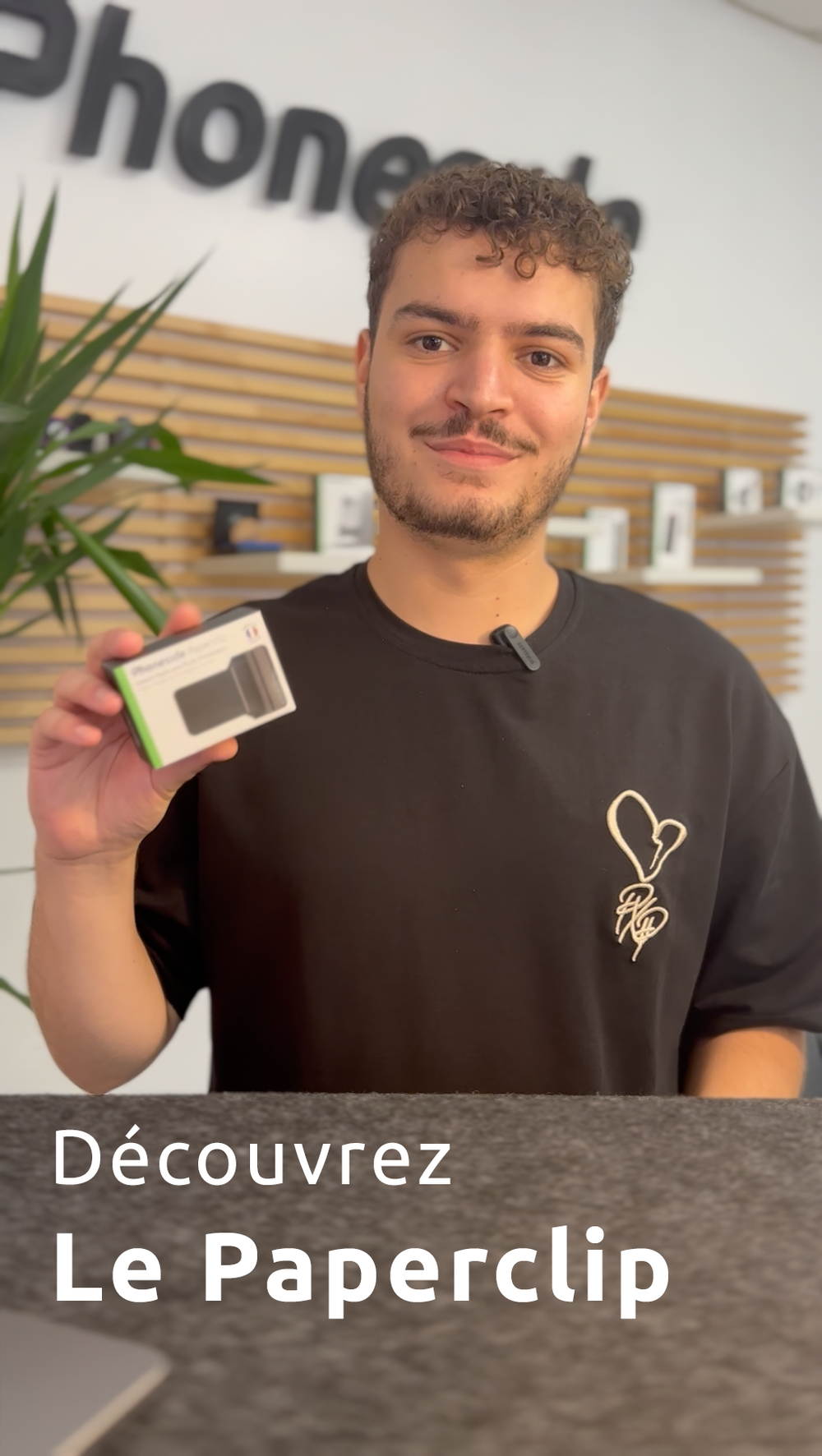 Paperclip - Support de papier clipsable