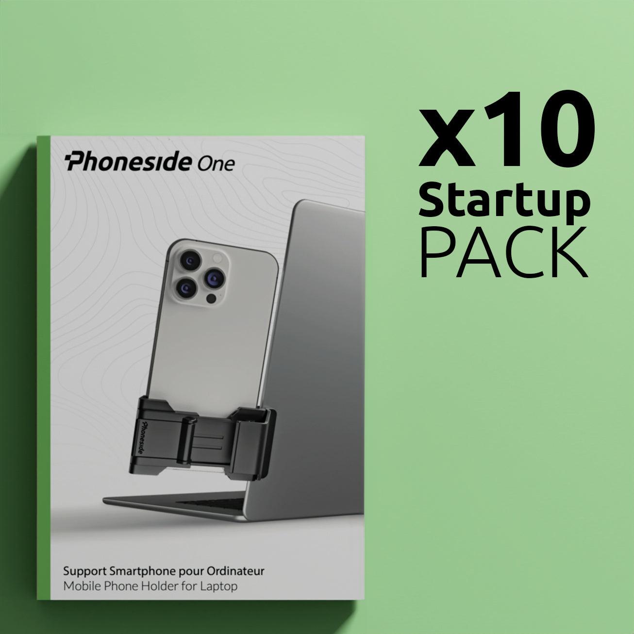 PACK Startup x10 Phoneside One Noir - Phoneside